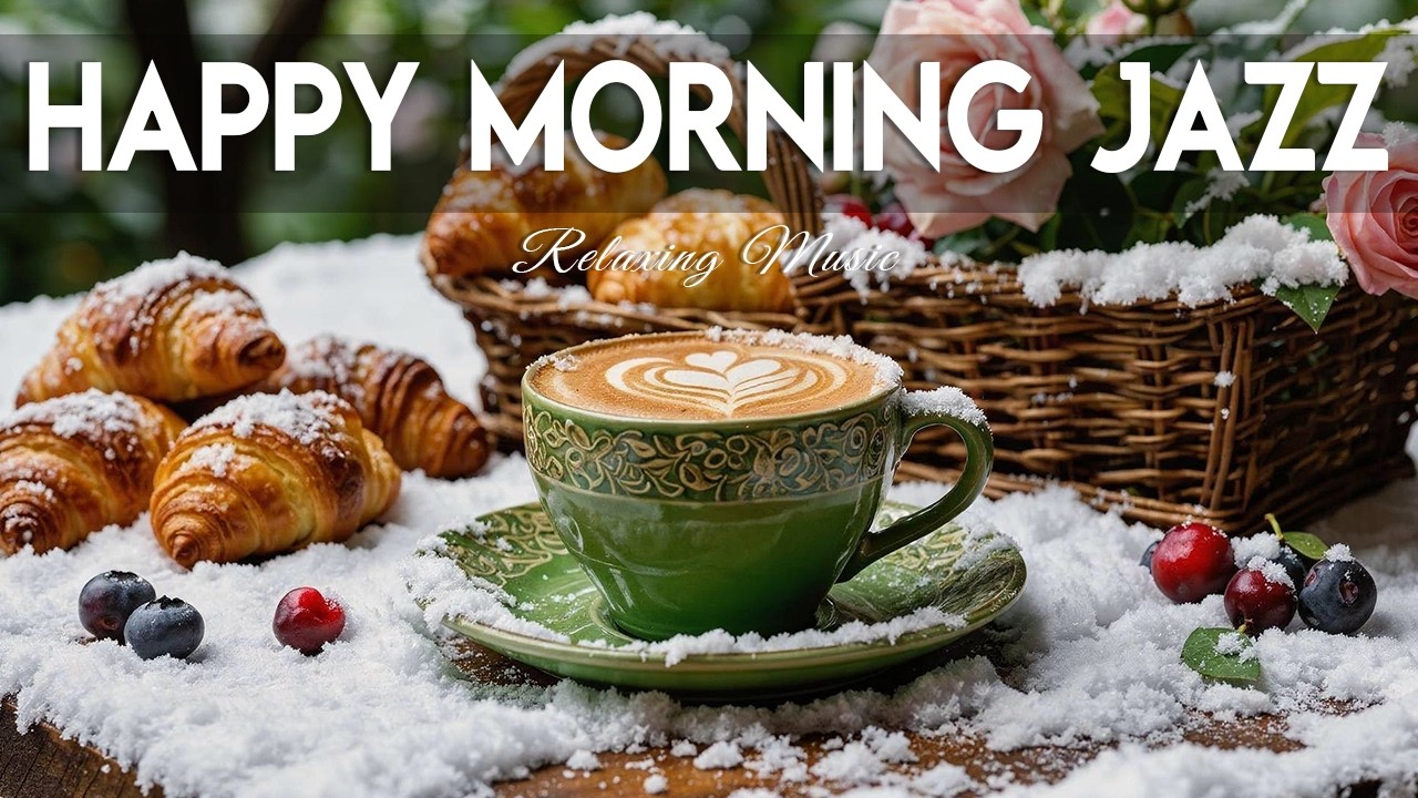 Happy Morning Jazz 🎶 February Bossa Nova Instrumental and Relaxing Jazz Cafe Music for Studying.