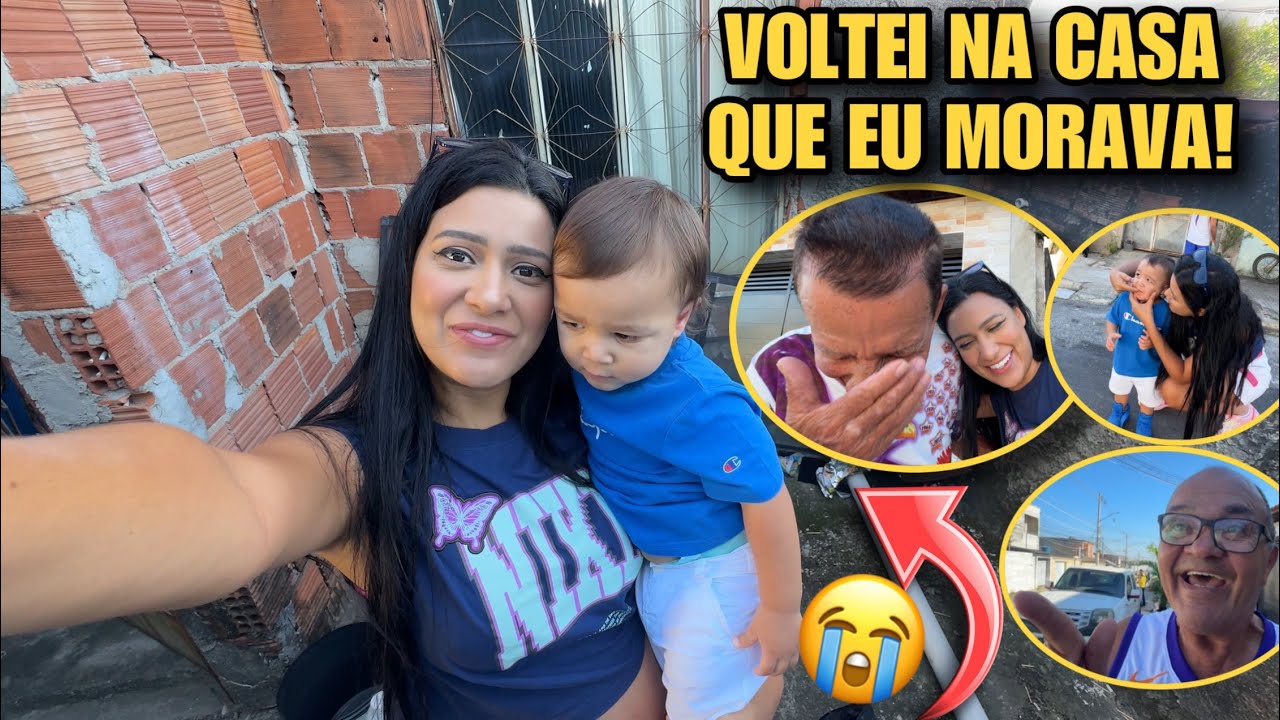 LEVEI MEU FILHO NA CASA QUE EU MORAVA!!! TEVE EMOÇÃO + COMPREI UM COBERTOR 😂 *OLHA ISSO*