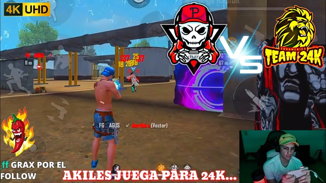 ¿ 24k DESAFIA A DYLÁN ? | 4 vs 4 | 💫 CELULAR vs PC / ( LLAMAN A AKILES ) SE PICÁNTEA?🔥
