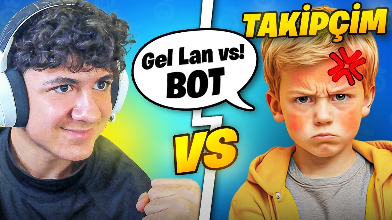 Başta NOOB Gibi Davrandım Sonra PRO Olarak Takipçimi Trolledim! 😂 | Brawl Stars