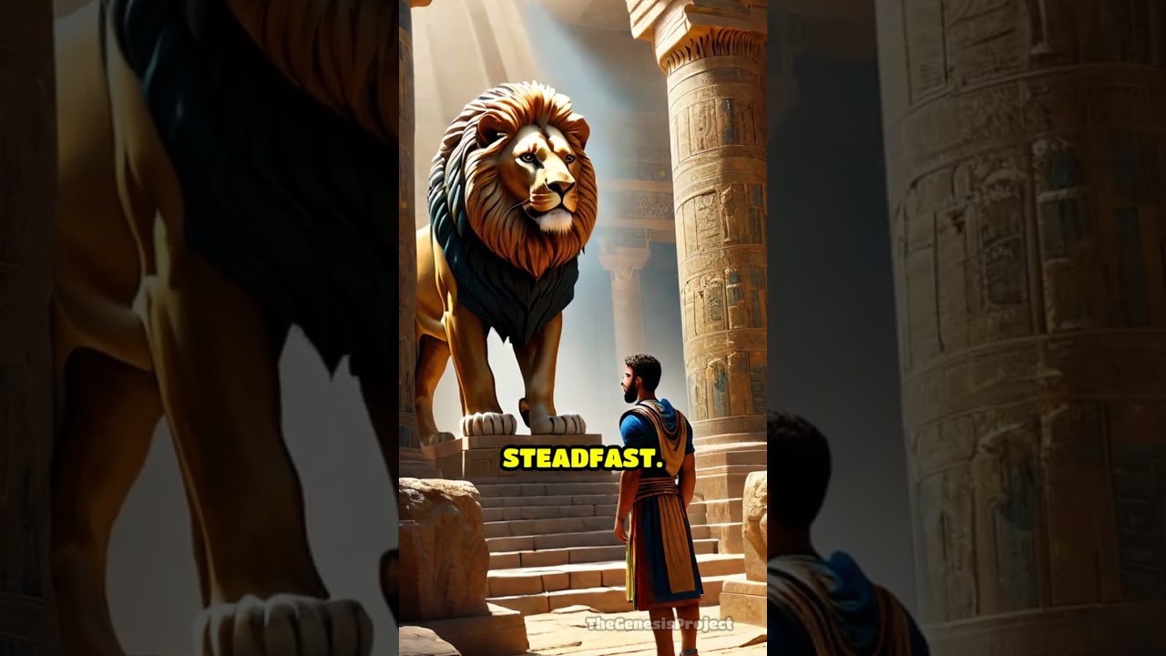 Daniel's Faith Tested by Lions