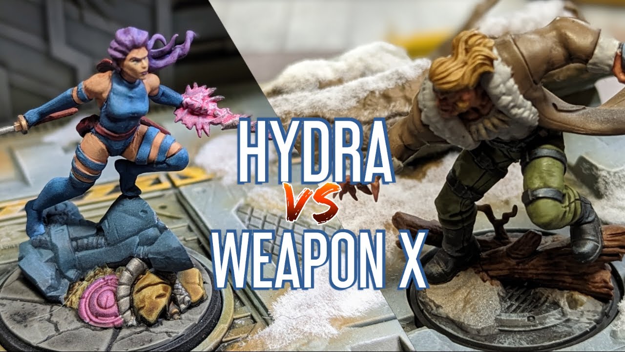 Marvel Crisis Protocol Battle Report Episode 75 - Hydra vs. Weapon X