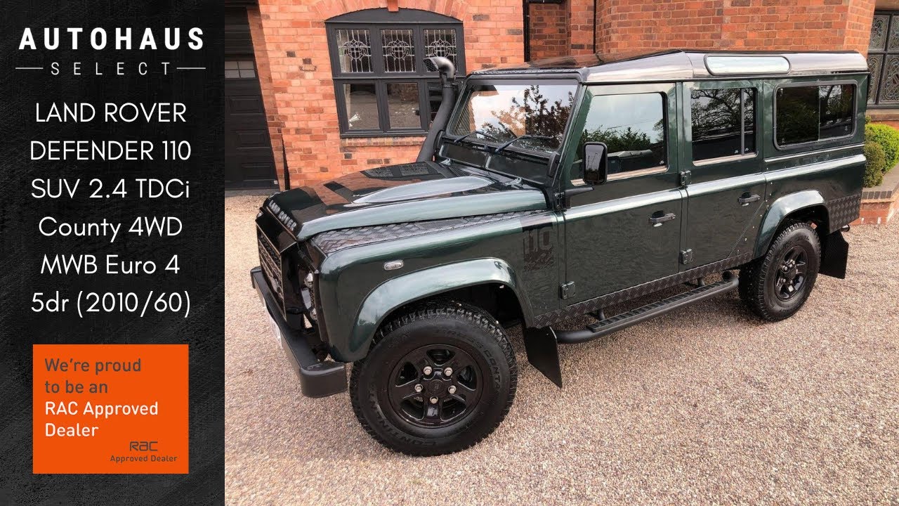 2010 Land Rover Defender 110 County: One Lady Owner, Upgraded, Service History | Autohaus Select