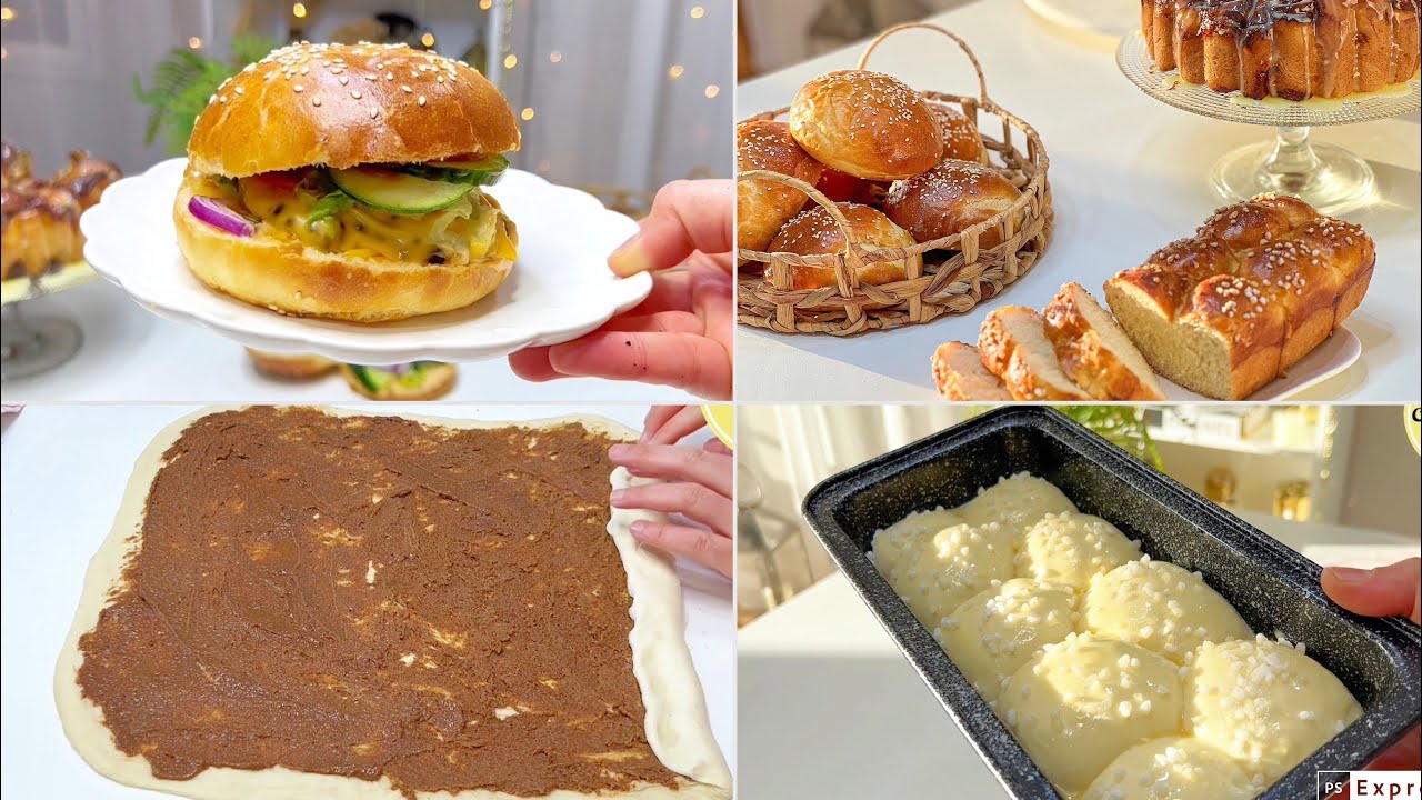 بدون حليب عجينة وحدة تصلح للمالح و الحلو 🥖🥧🍞🍔🥪🥐