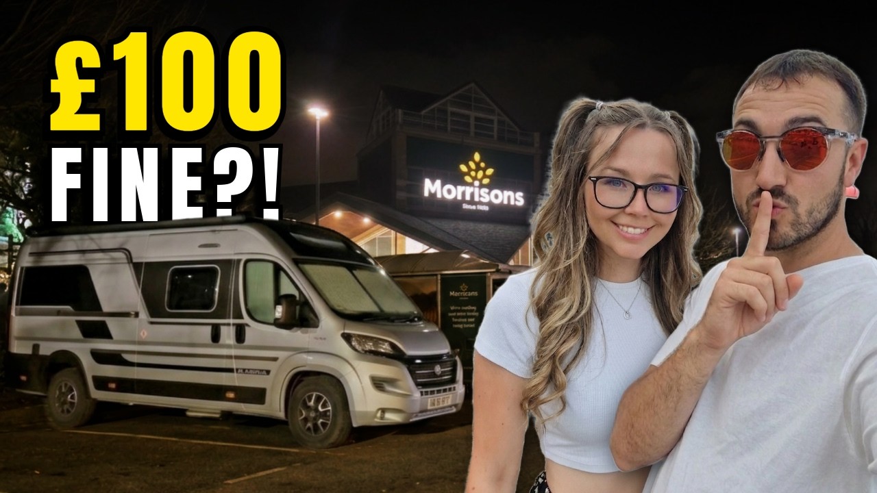 Stealth Camping In A Supermarket Car Park | Vanlife UK