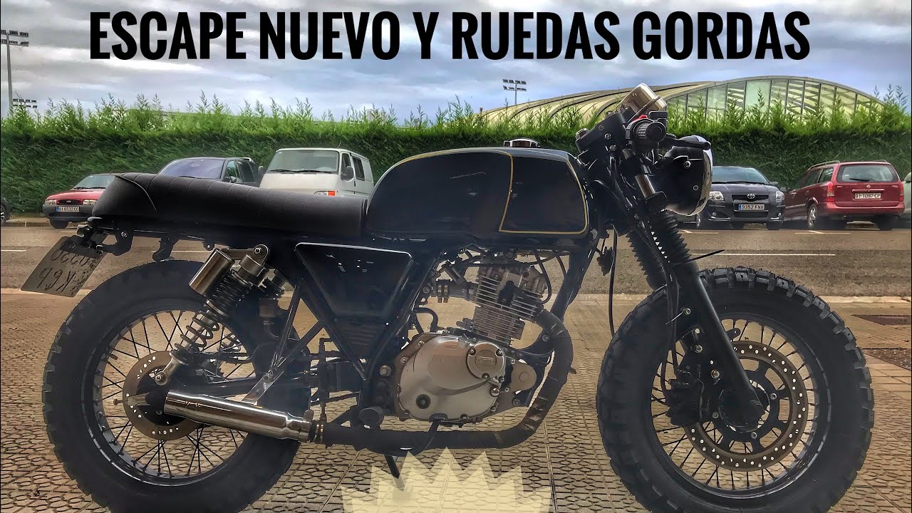 Colocación de escape nuevo