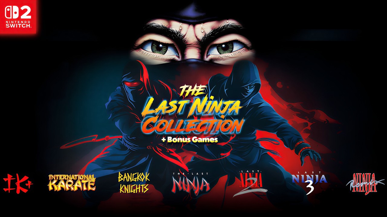 The Last Ninja Collection + Bonus Games - Nintendo Switch 2 Gameplay