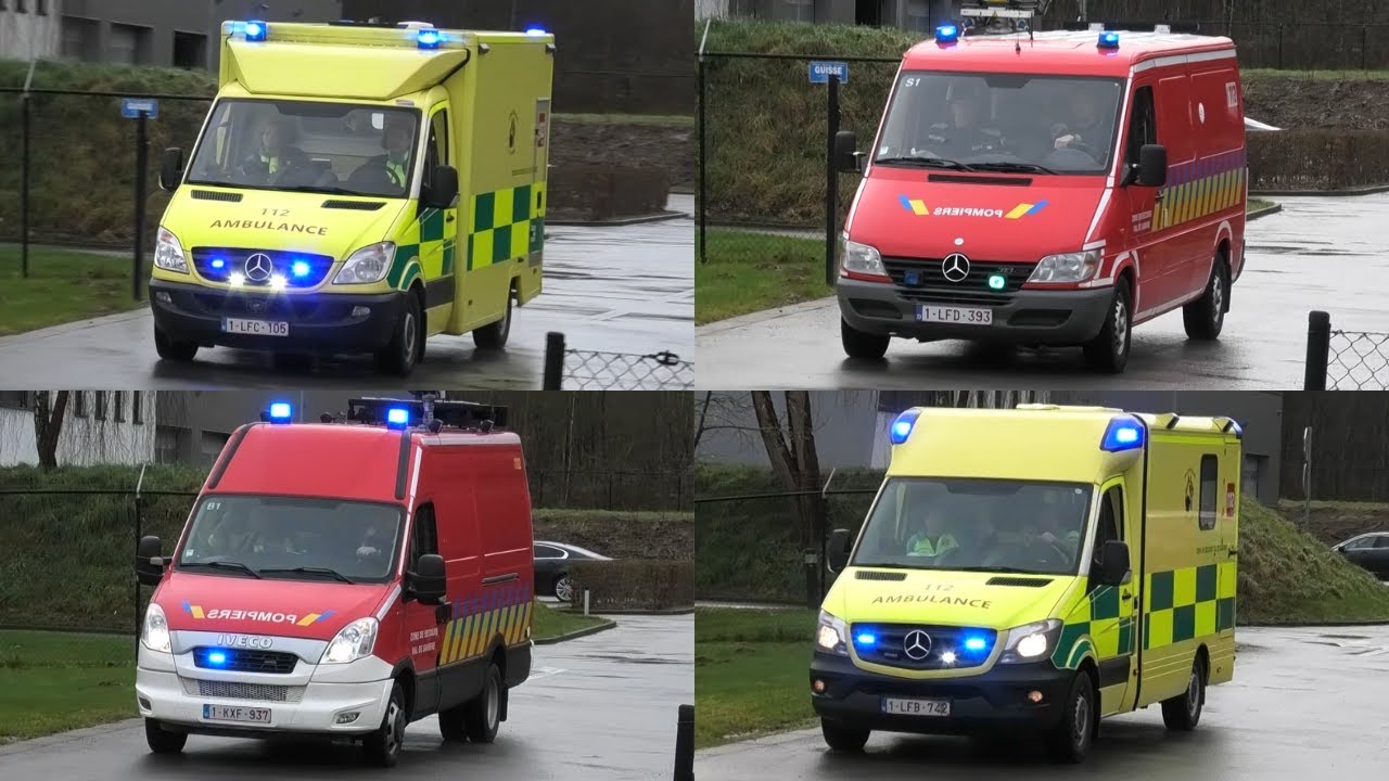 [PRIMEUR/RESERVE] Pompiers et Ambulances en urgence vers plusieurs interventions à Sambreville!