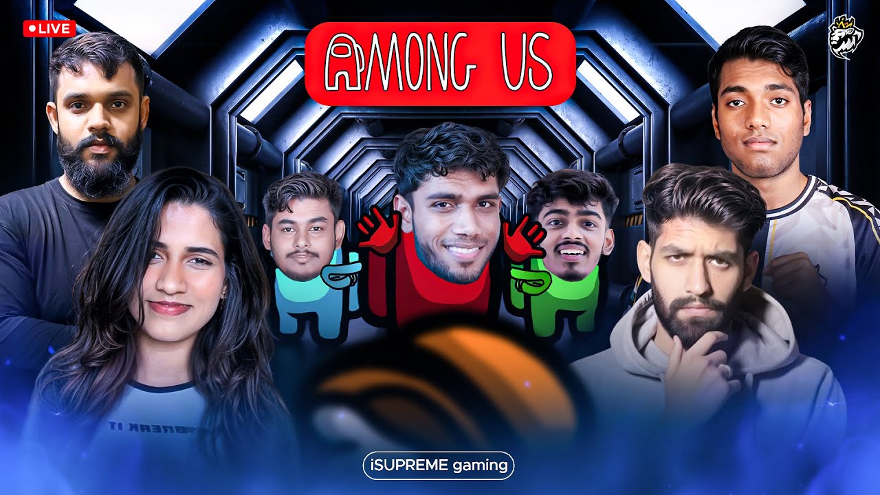 iSUPREME Gaming Group Games🔥 | Among Us LIVE 🛑 @iSUPREMEGaming