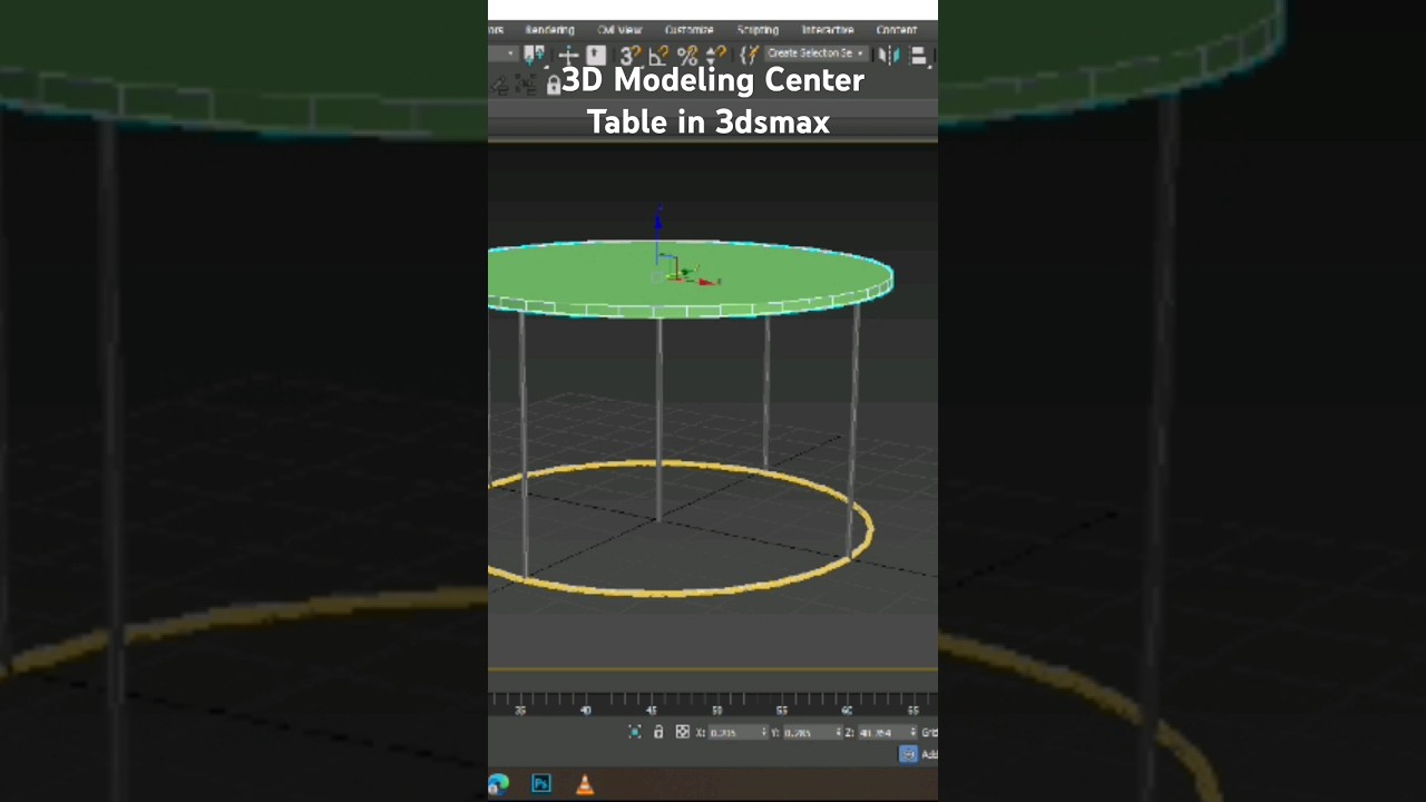 Center Table Modeling in 3dsmax | How to Model   #3d #tutorial #3dsmax