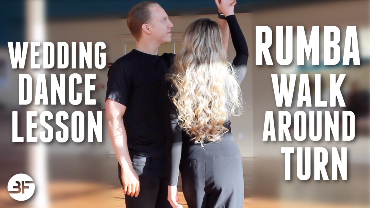 Wedding Dance Lessons at Home: Rumba (2) Walk Around Turn