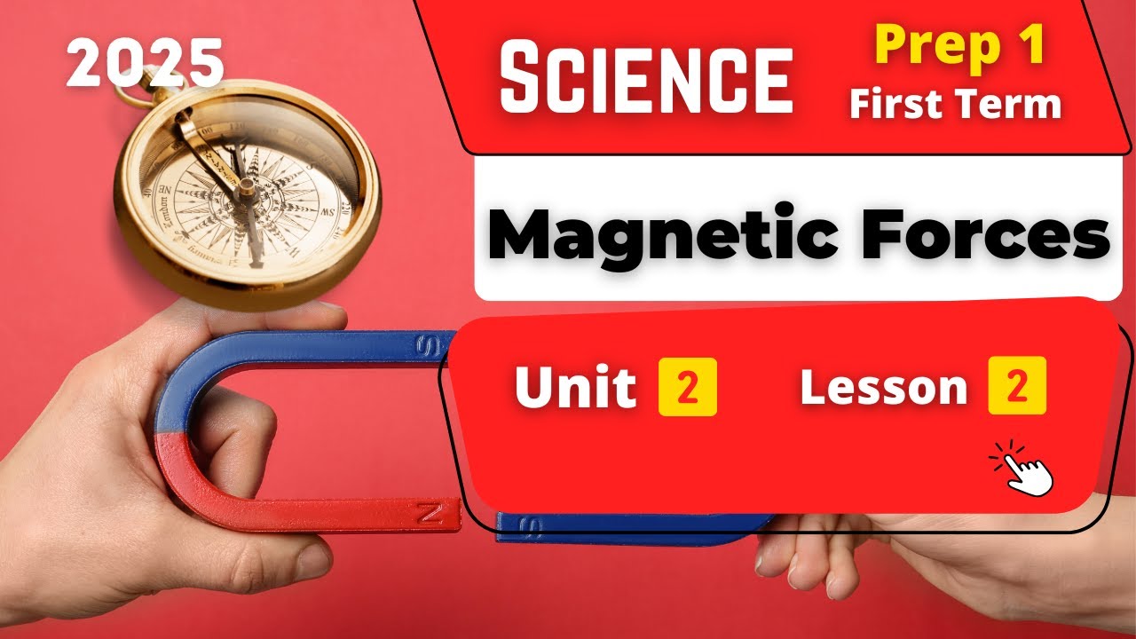 Magnetic Forces | Prep.1 | Unit 2 - Lesson 2 | Science