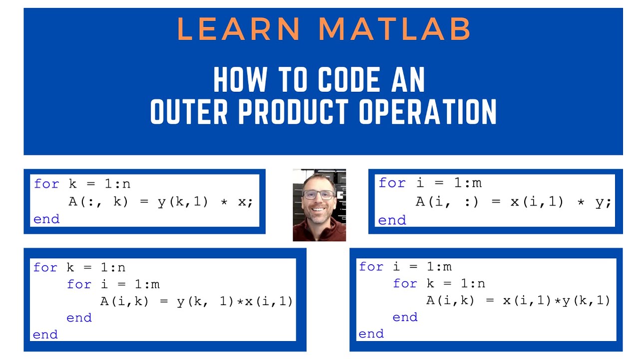 How to code an outer product algorithm?