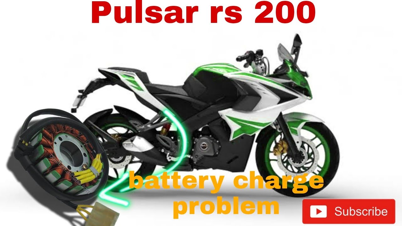 Pulsar rs200 battery charge problem tamil biker zone 😍💫#youtube