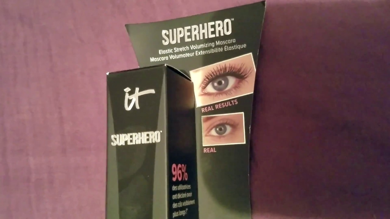 ✅  How To Use it Cosmetics Superhero Volumizing Mascara Review