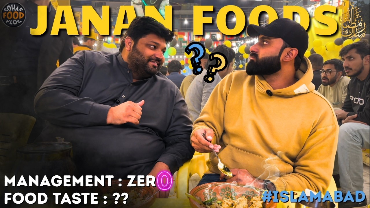 Janan Foods G-9 Markaz Islamabad 🌙🔥| Iftar + Dinner Ramadan Deal Review