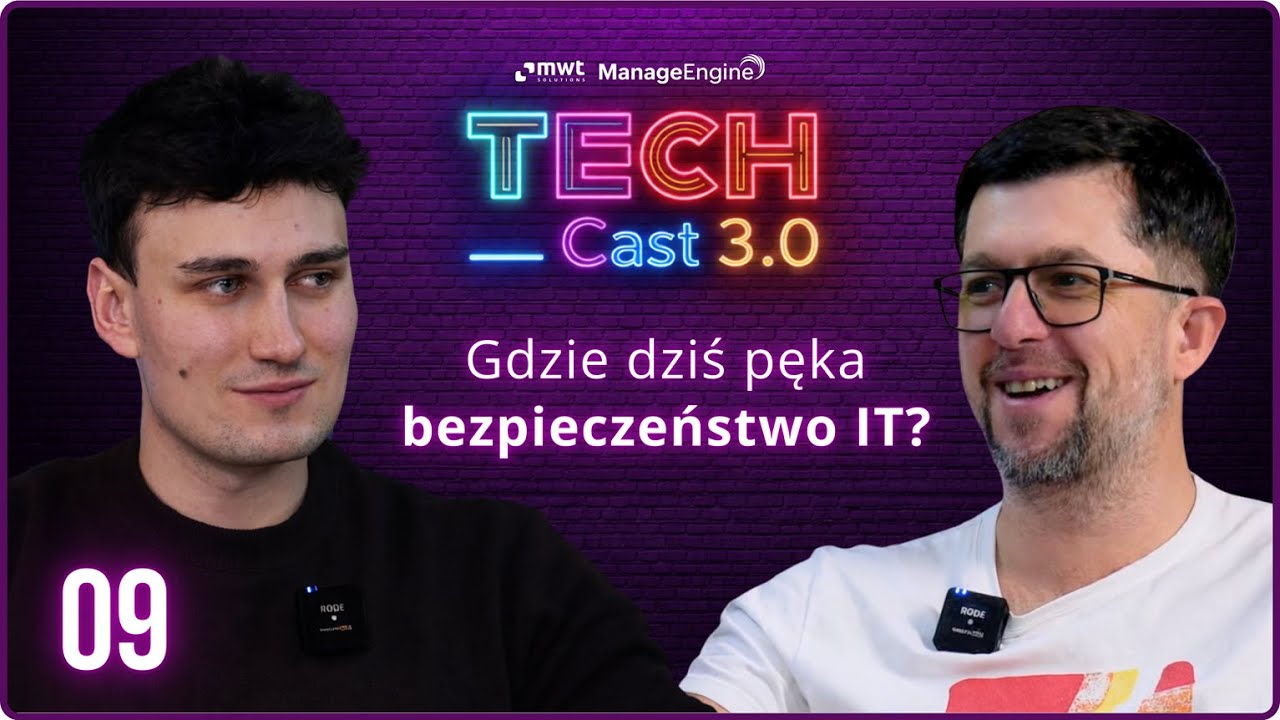 MongoDB, AI i ransomware - gdzie dziś pęka bezpieczeństwo IT? | TechCast 3.0