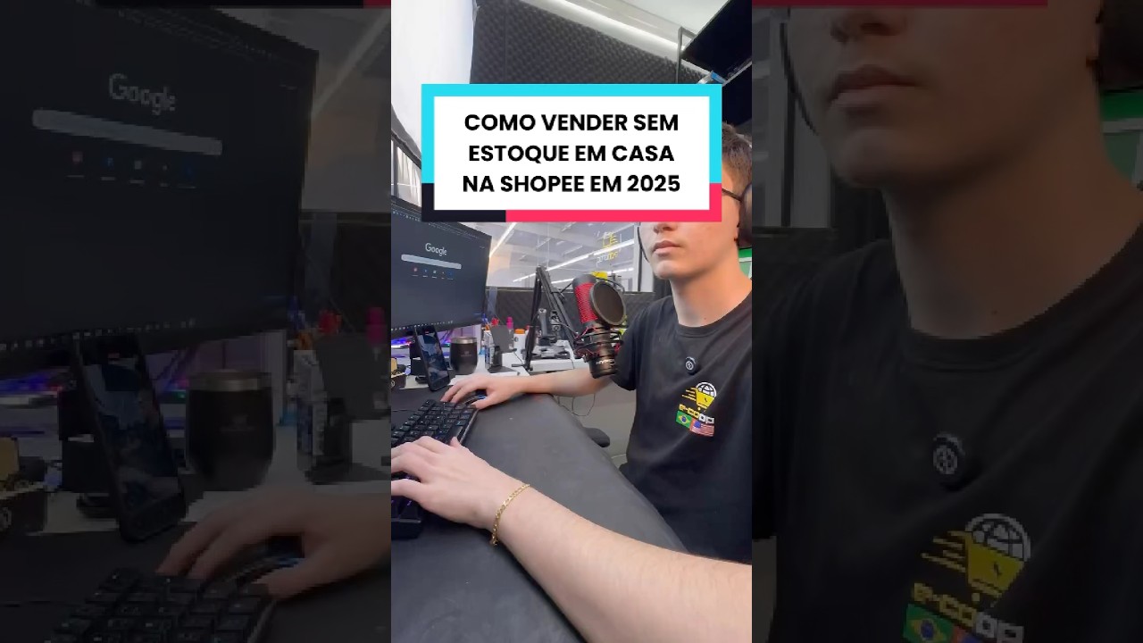 COMO VENDER SEM ESTOQUE EM CASA NA SHOPEE EM 2025 #empreendedorismo #marketingdigital #vendasonline