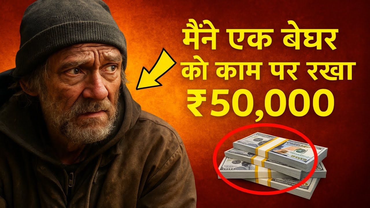 मैंने एक ऐसे बेघर शख्स को काम पर रखा जिसने मेरे बेटे की जान बचाई... 😱 लेकिन वो निकला कौन, ये जानकर