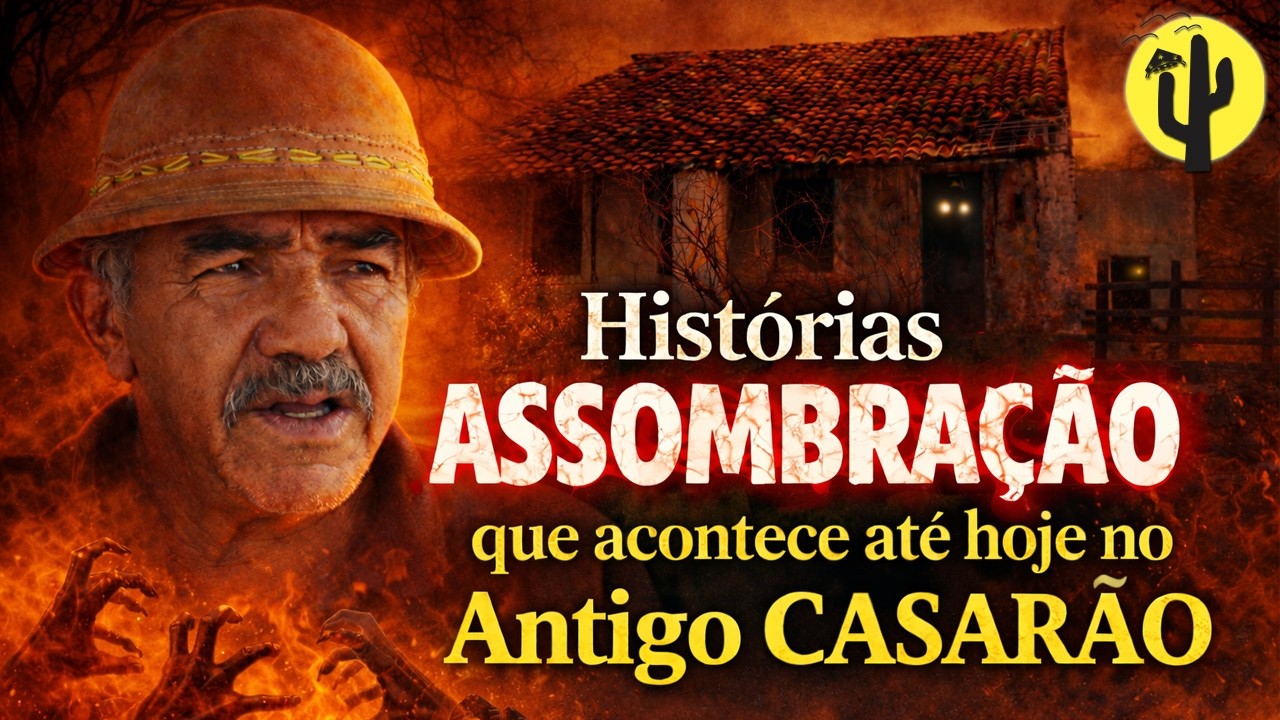 [SÉRIE FOLCLORE] Histórias ASSOMBRAÇÃO que acontece até hoje no Antigo CASARÃO pelo Vaqueiro Miguel🌵