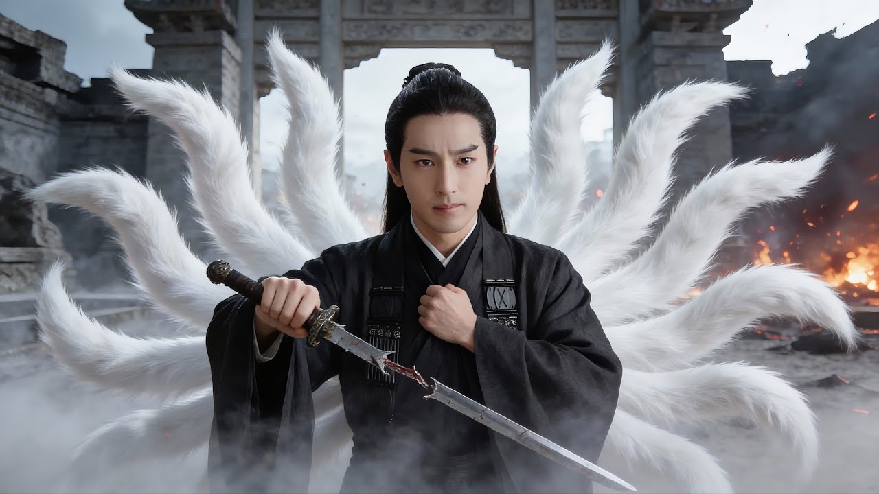 仙魔大戰突襲！師傅重傷昏迷生死未卜，最癡心的小師弟怒現九尾狐真身，揚言要讓所有人為師傅陪葬！💕# 古裝電視劇 #cdramashorts