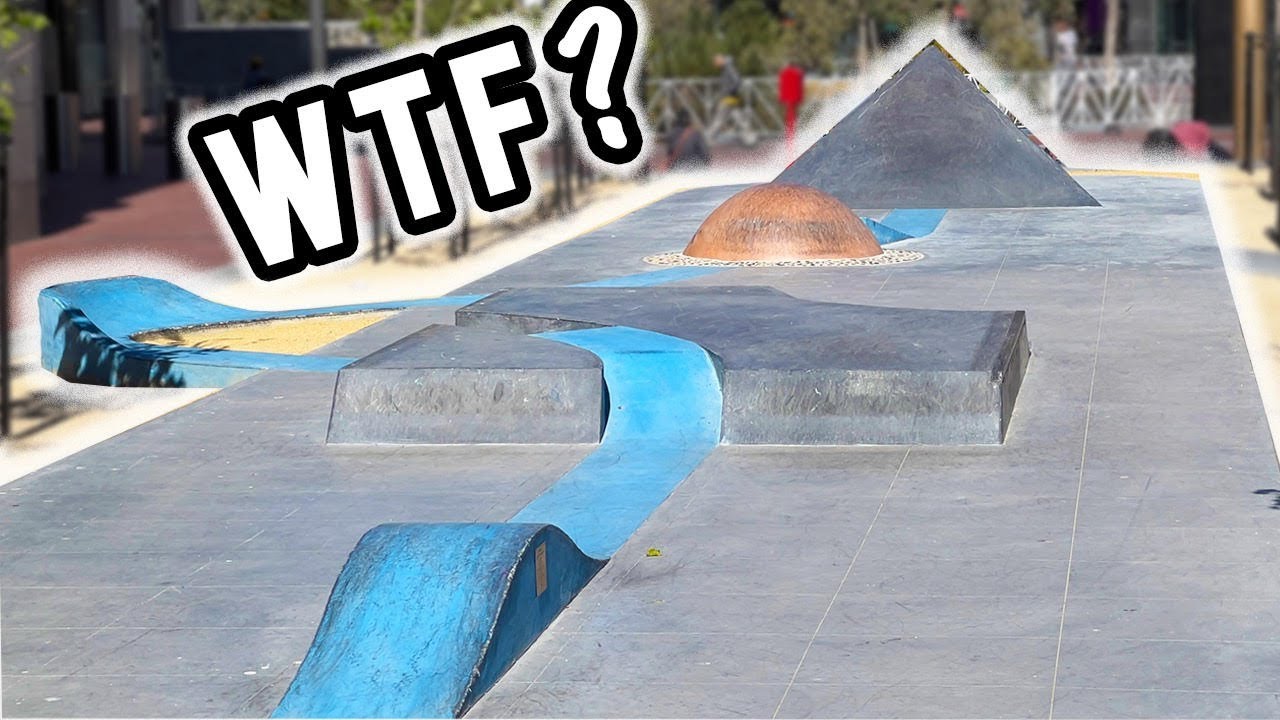 Bizarre New SF Skatepark!