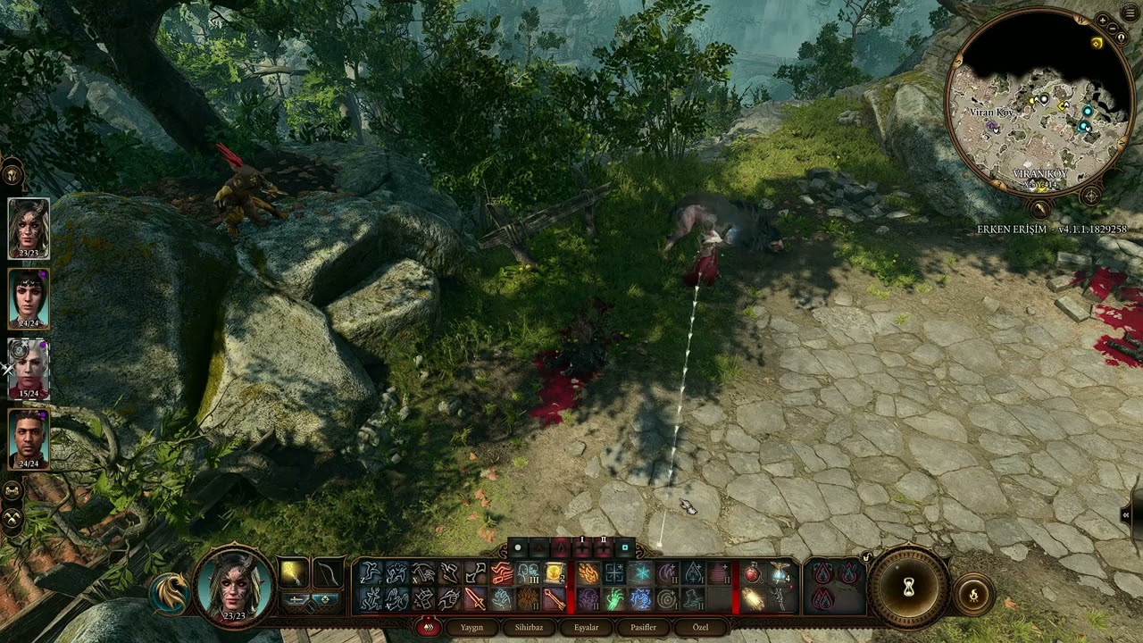 Baldur's Gate 3(Early Access) - Npc's doesn't attack bug