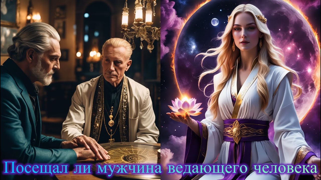 ВАШ МУЖЧИНА БЫЛ У ВЕДАЮЩЕГО ЧЕЛОВЕКА #милериа #tarot #раскладтаро
