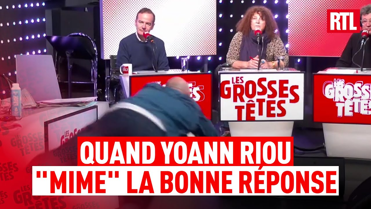 Les Grosses Têtes : Yoann Riou 