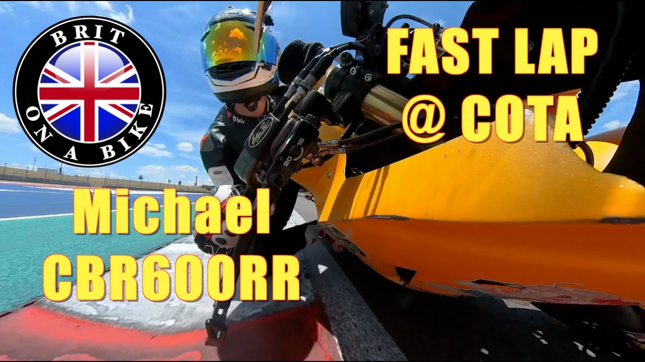 CBR 600RR Fast Lap @ COTA  Circuit of the Americas