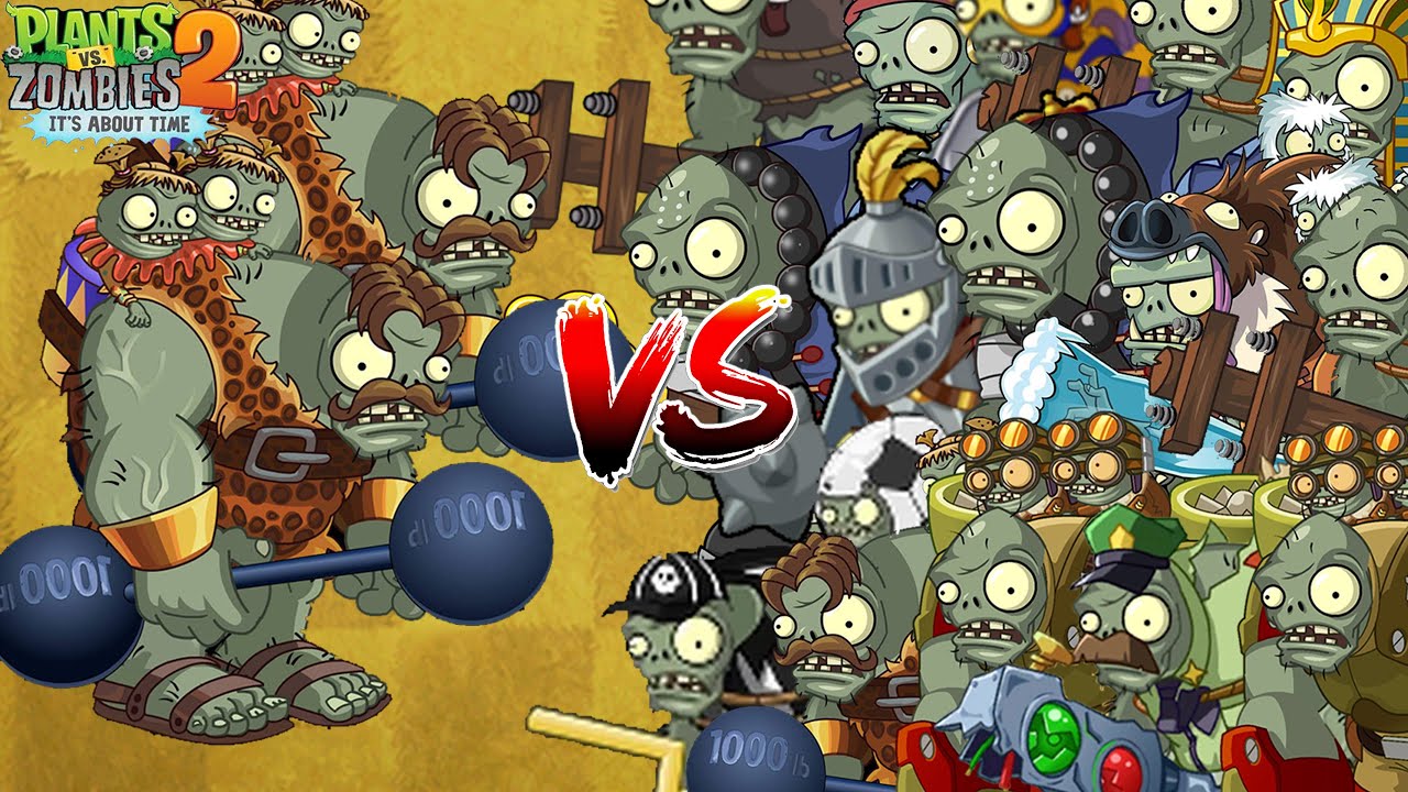 PvZ 2 Tournament Gargantuar- Strong Man Gargantuars Vs 32 Couple Gargantuar Zombie Teams?
