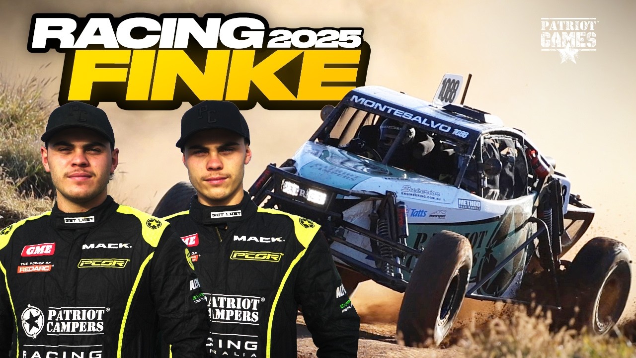 Finke Desert Race 2025 | The Twins Battle Finke | Patriot Games