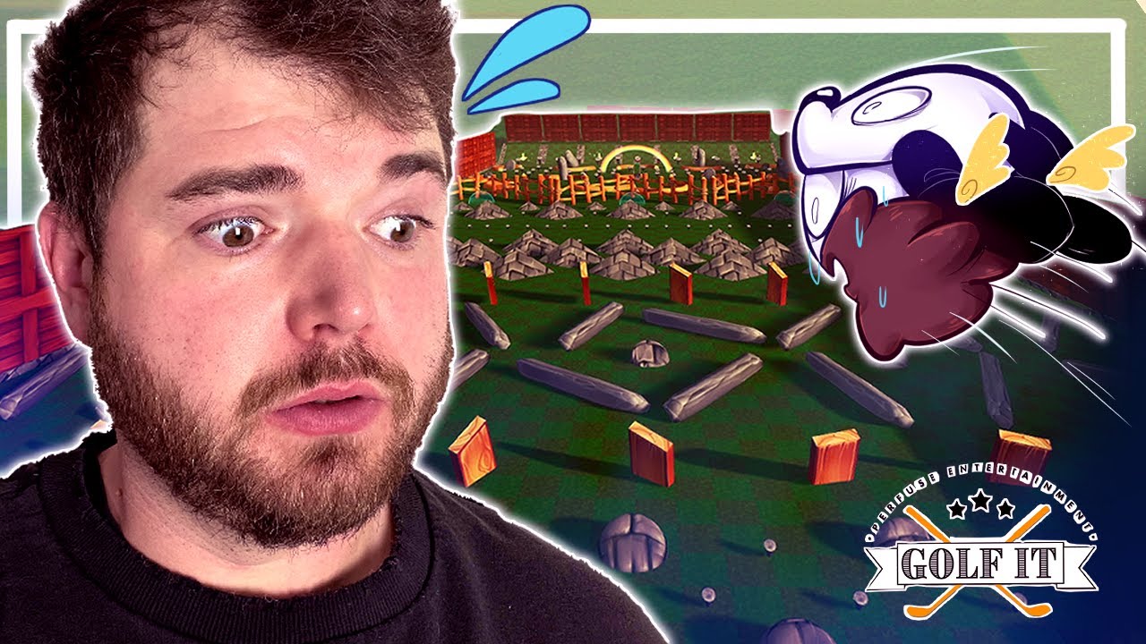 Playing this infinite plinko golf it course sucked and I hate it