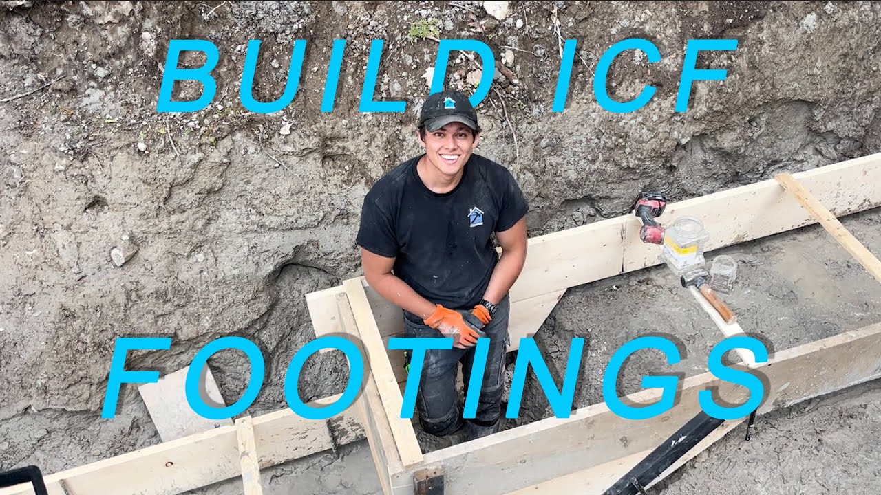 Building Footings For My ICF House Pt2