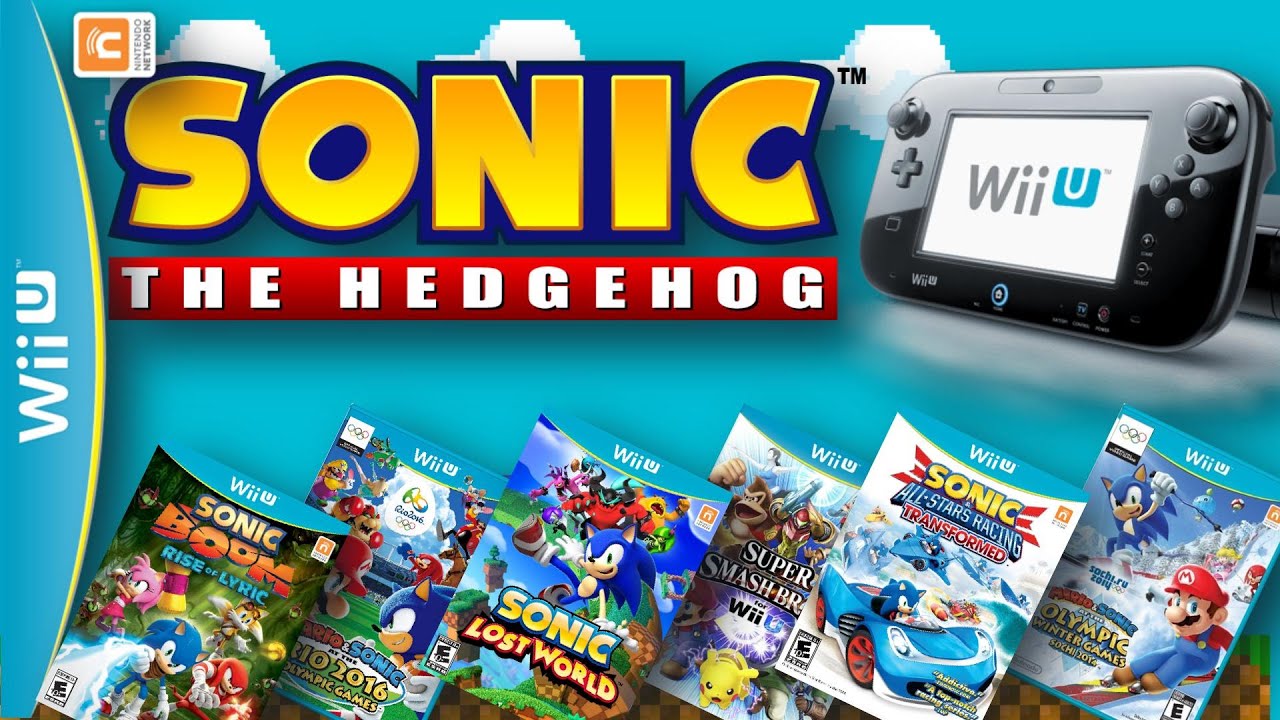 Todos Los Juegos De Sonic Para Nintendo Wii U (Actualizado)