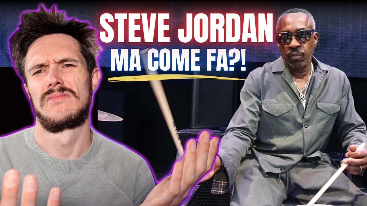 Un FILL di STEVE JORDAN che TI STENDE! | Tutorial per batteristi