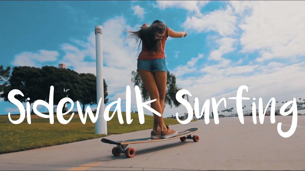 Sidewalk Surfing