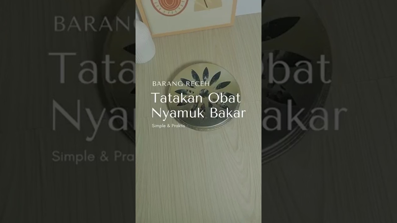 tatakan obat nyamuk bakar 