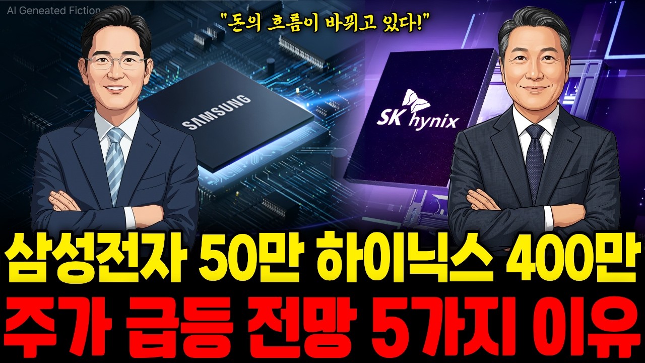 삼성전자50 하이닉스400 숫자로 보여드립니다.  반드시 들어야 할 경고 [AI 콘텐츠]