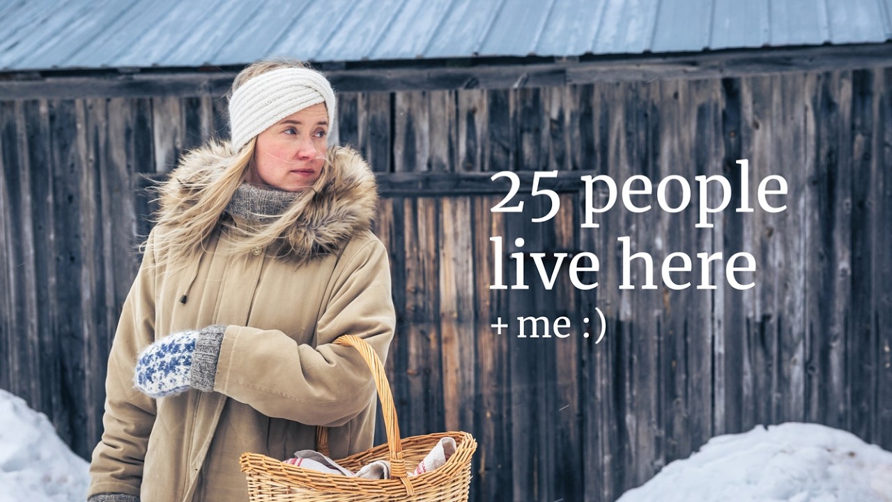 Small Village Life in the Wilderness of Northern Finland