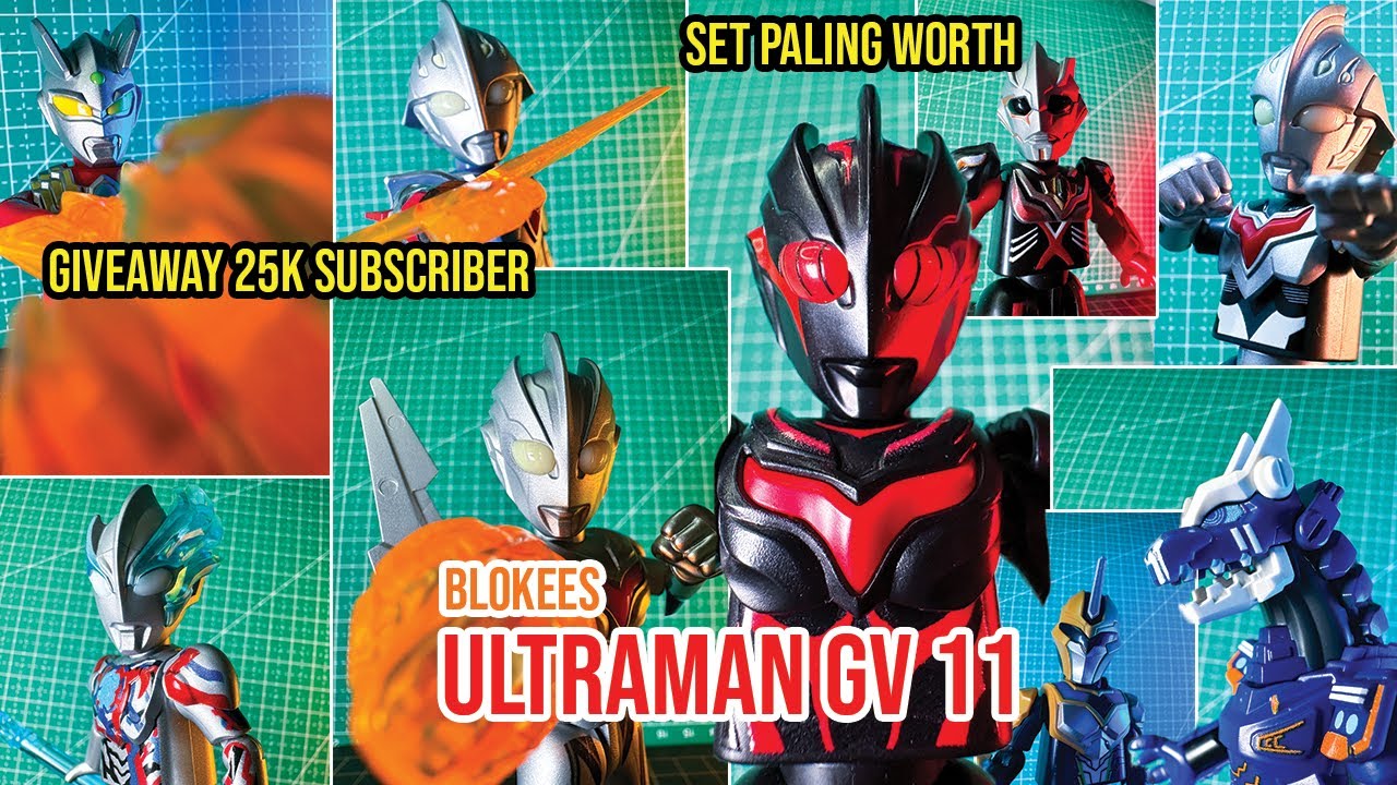 [REVIEW] Unboxing Blokees Ultraman Galaxy Volume 11 - Ada Giveaway blokees diakhir video