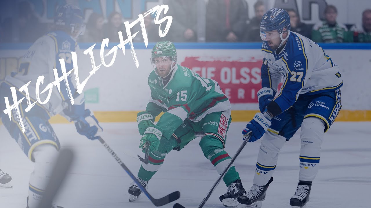 Highlights: Rögle BK - Leksands IF