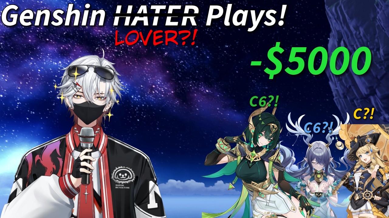 Genshin *LOVER?!* Plays - PULLING FOR C6 NEFER - LIVE