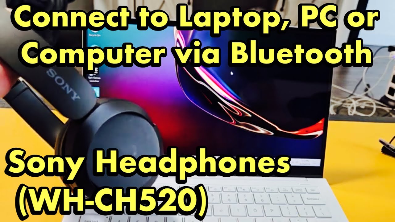 Наушники Sony WH-CH520: как подключить к ПК, ноутбуку, компьютеру (через Bluetooth)