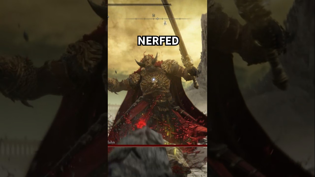 They Nerfed the Hardest Boss in Elden Ring DLC (Consort Radahn)