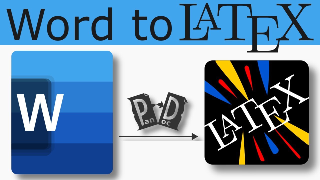 Бесплатно конвертируйте документ Word в LaTeX с помощью Pandoc