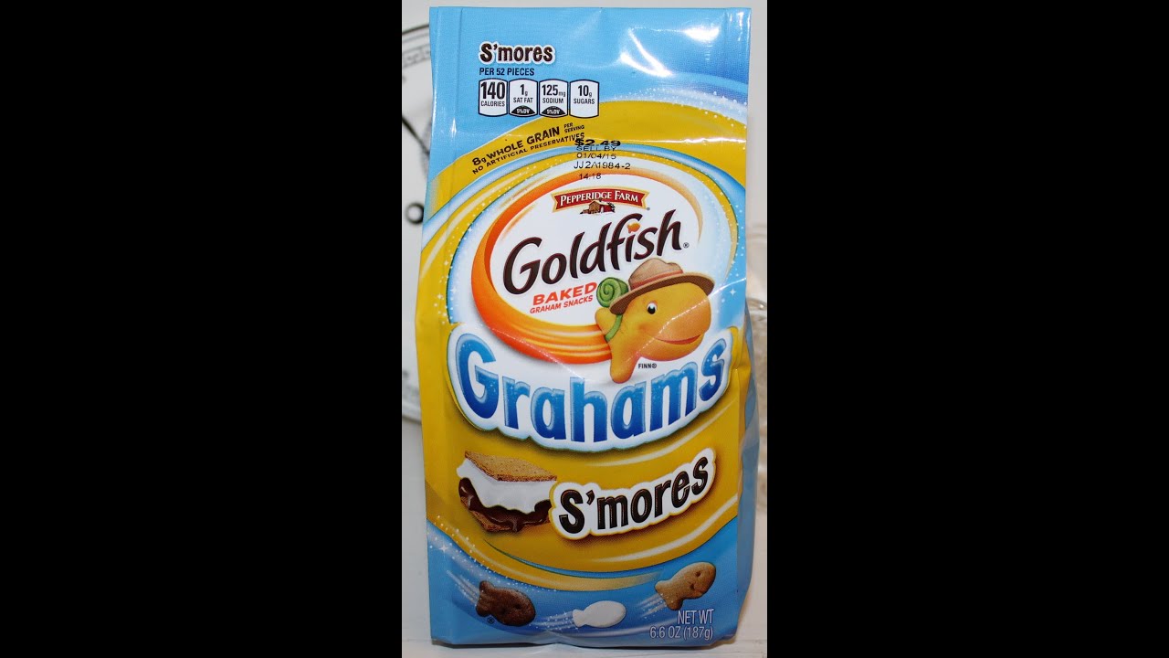 Pepperidge Farm Goldfish Grahams S'mores Review