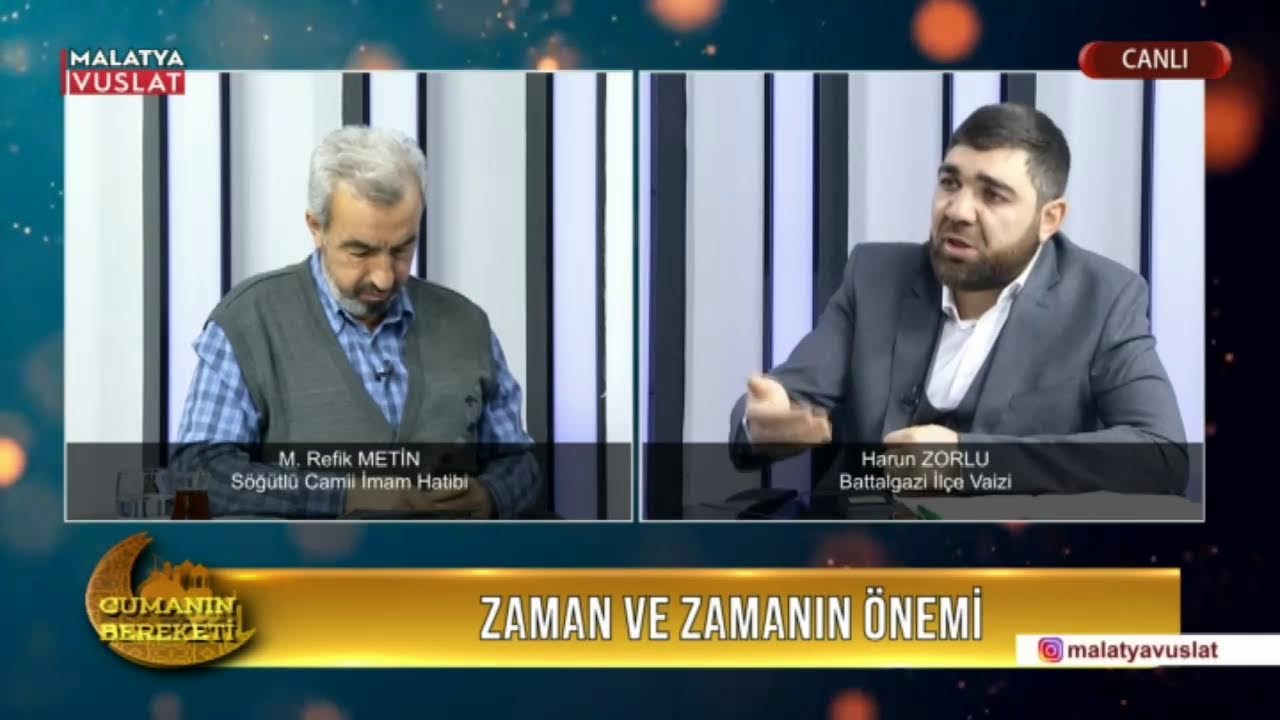 #malatya VUSLAT TV - CUMANIN BEREKETİ- 15.12.2022