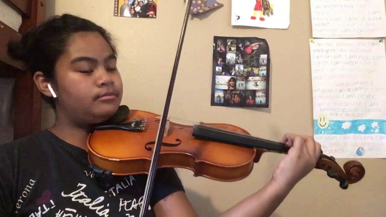 SIGHT READING CHALLENGE ON THE VIOLIN DAY 1 NUMBER 1! Chim Chim Cher-ee from Mary Poppins