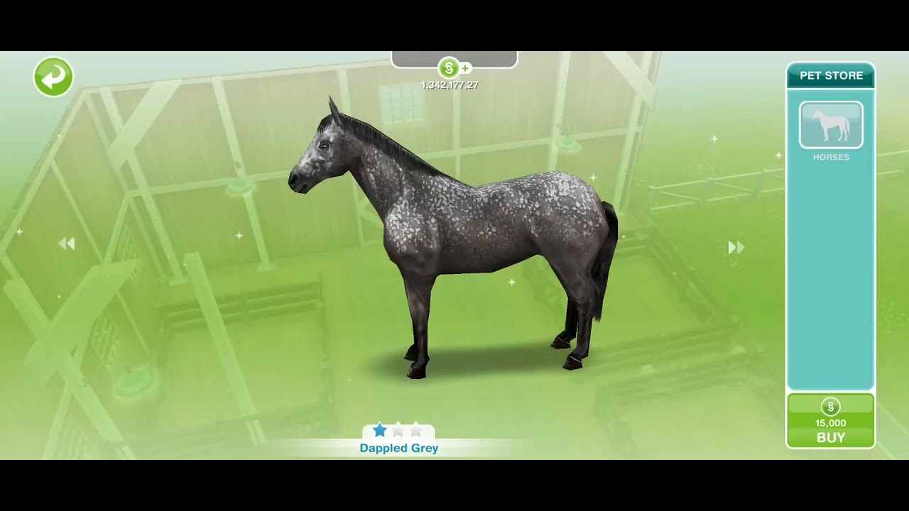 The Sims Freeplay Stable Finished